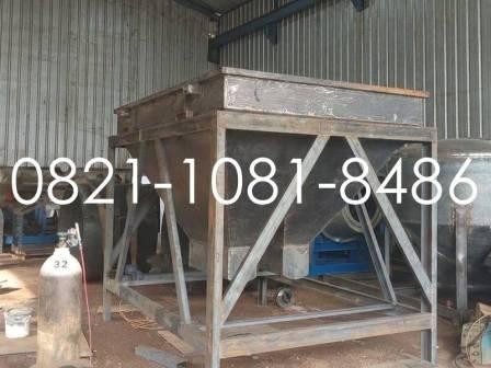 fabrikasi batching plant sederhana